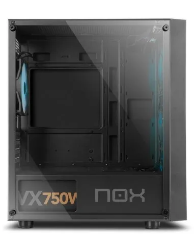 Nox Infinity Epsilon ARGB M-ATX Cristal Templado USB 3.0 Negra