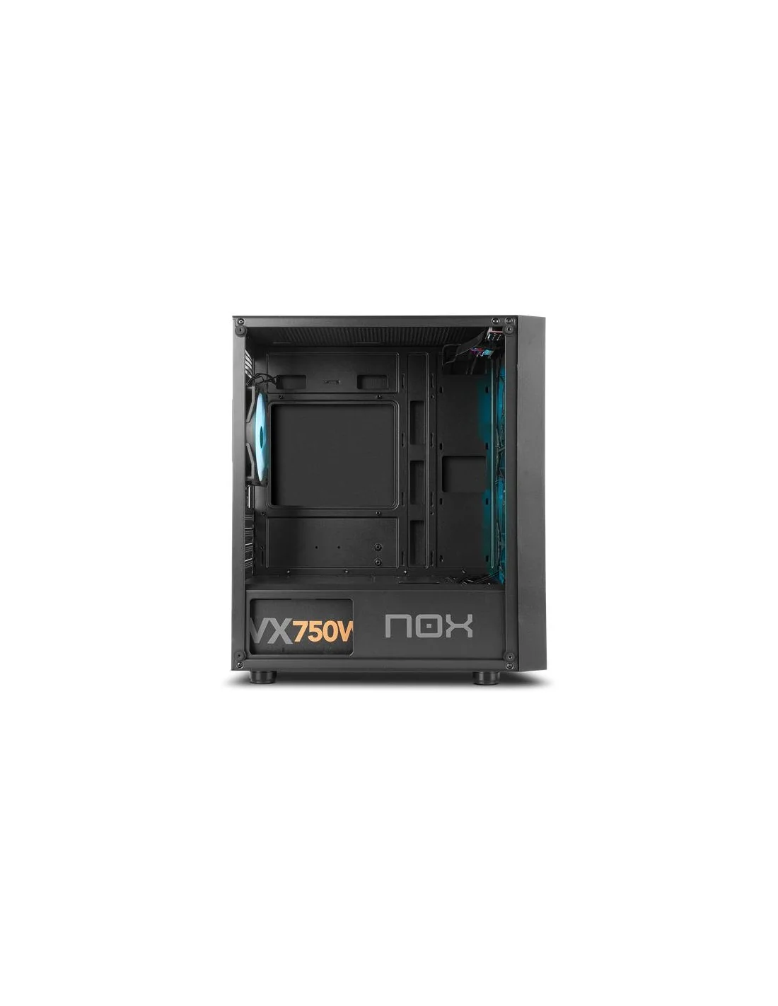 Nox Infinity Epsilon ARGB M-ATX Cristal Templado USB 3.0 Negra