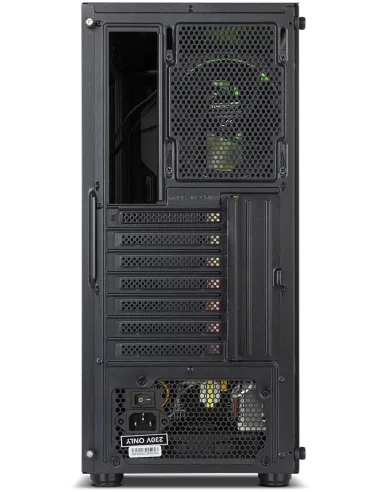 NOX Infinity Gamma Cristal Templado USB 3.0 ARGB Negra