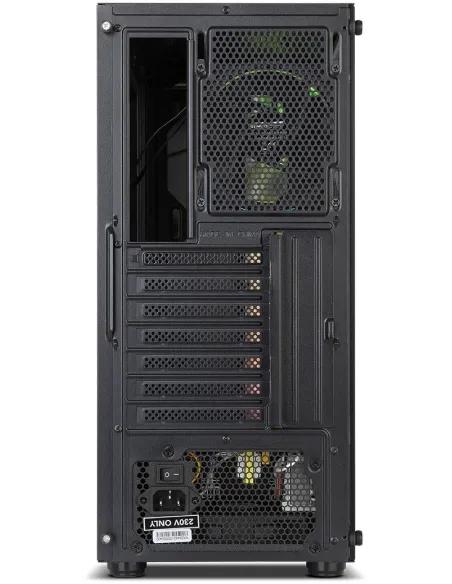 NOX Infinity Gamma Cristal Templado USB 3.0 ARGB Negra