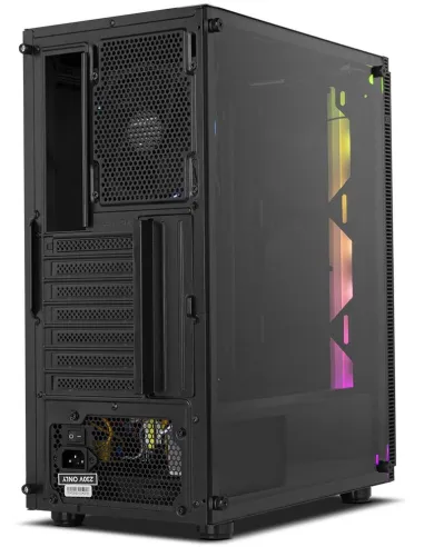 NOX Infinity Gamma Cristal Templado USB 3.0 ARGB Negra