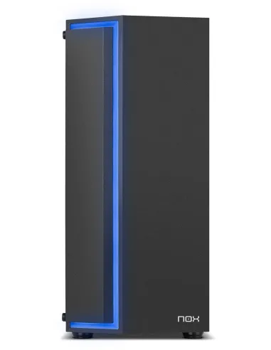 NOX Infinity Gamma Cristal Templado USB 3.0 ARGB Negra