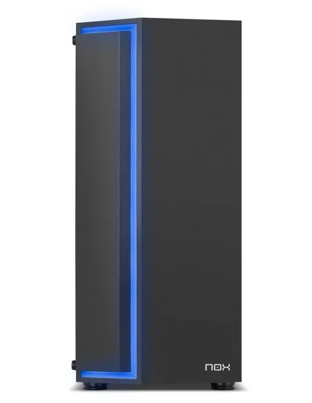 NOX Infinity Gamma Cristal Templado USB 3.0 ARGB Negra