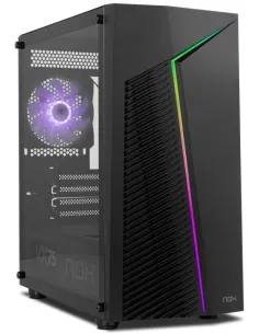 Nox Infinity Zeta ARGB M-ATX Cristal Templado USB 3.0 Negra-ICACMM0277