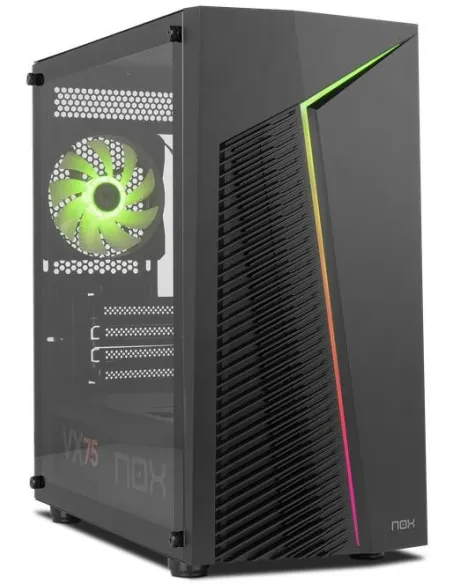 Nox Infinity Zeta ARGB M-ATX Cristal Templado USB 3.0 Negra