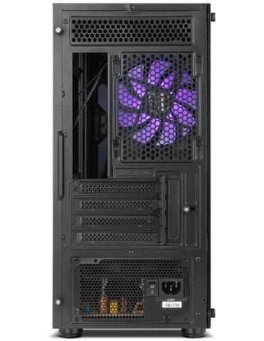 Nox Infinity Zeta ARGB M-ATX Cristal Templado USB 3.0 Negra