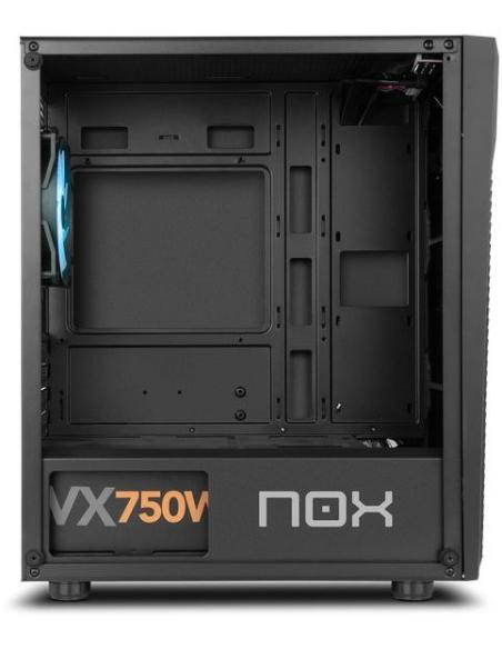 Nox Infinity Zeta ARGB M-ATX Cristal Templado USB 3.0 Negra
