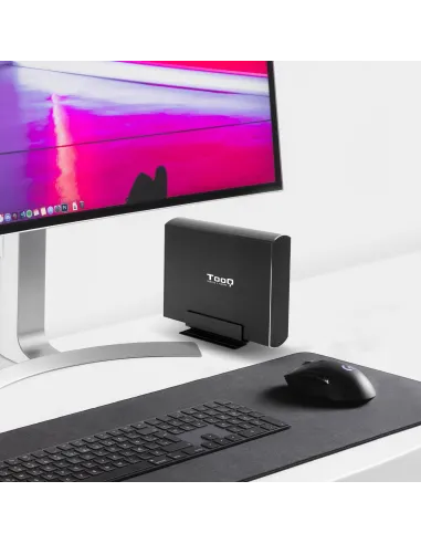 Tooq TQE-3531B Caja Externa 3.5" SATA3 USB 3.2 Negra