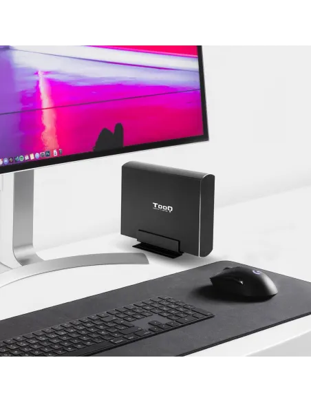 Tooq TQE-3531B Caja Externa 3.5" SATA3 USB 3.2 Negra
