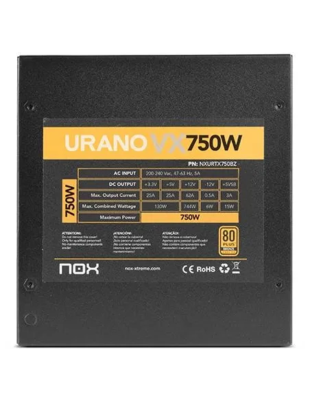 Nox Urano VX 750W 80+ Bronze
