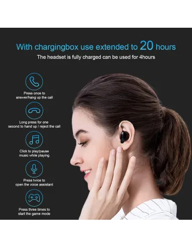 Xiaomi Mi True Wireless Earbuds Basic 2S Negros