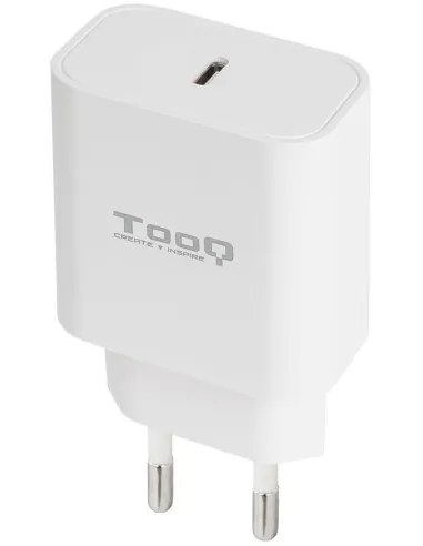 TooQ TQWC-PDUSBC20W Cargador de Pared Universal USB-C 20W Blanco