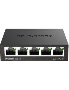 D-Link DGS-105/E Switch 5 Puertos 10/100/1000Mbps-RED28047