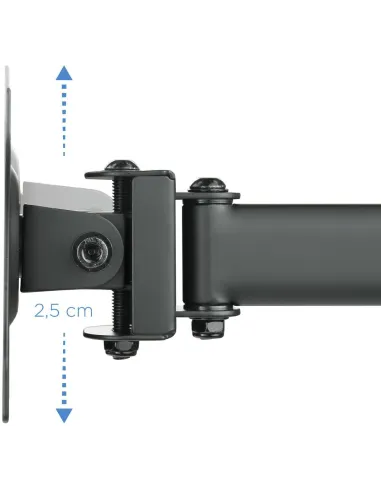 TooQ DB1327TN-B Soporte de Mesa Monitor 3 Brazos 13"-27" Máx. 8Kg Negro