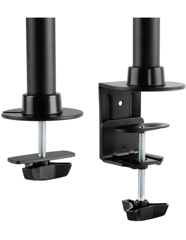 TooQ DB1327TN-B Soporte de Mesa Monitor 3 Brazos 13"-27" Máx. 8Kg Negro