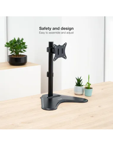 TooQ DB1701TN-B Soporte de Mesa Inclinable/Giratorio para Monitor 17"-32" Máx. 9Kg Negro