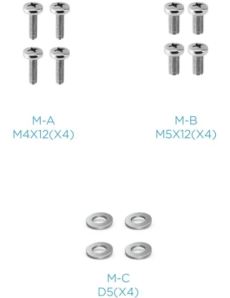 TooQ DB1702TN-B Soporte de Mesa Doble Brazo Inclinable Giratorio para Monitor 17"-32" Máx. 9Kg Negro