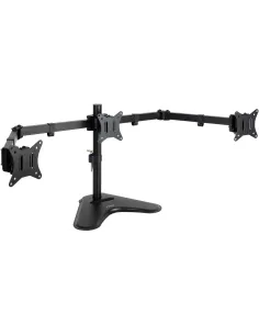 TooQ DB1704TN-B Soporte de Mesa para 3 Pantallas 17"-27" Máx. 21Kg Negro-AISATV0361