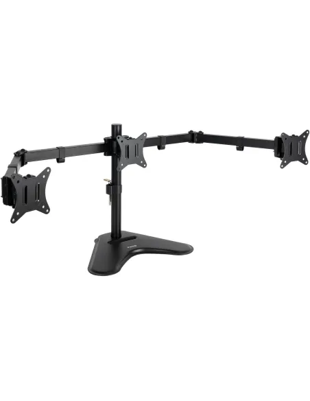 TooQ DB1704TN-B Soporte de Mesa para 3 Pantallas 17"-27" Máx. 21Kg Negro