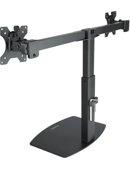 TooQ DB1727TN-B Soporte de Mesa de 2 Brazos Monitor/TV 17"-27" 6Kg por Brazo Negro