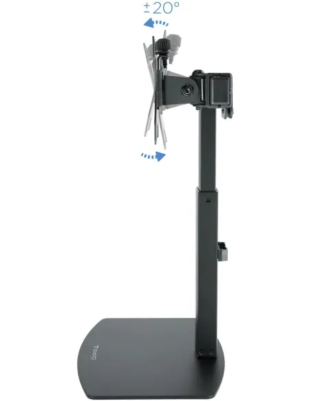 TooQ DB1727TN-B Soporte de Mesa de 2 Brazos Monitor/TV 17"-27" 6Kg por Brazo Negro