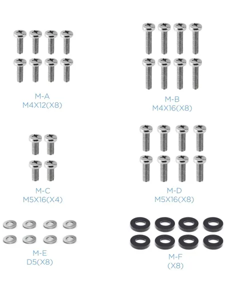 TooQ DB1727TN-B Soporte de Mesa de 2 Brazos Monitor/TV 17"-27" 6Kg por Brazo Negro