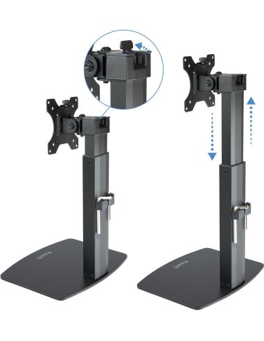 TooQ DB1732TN-B Soporte de Mesa para Monitor/TV 17"-32" Máx. 7Kg Negro