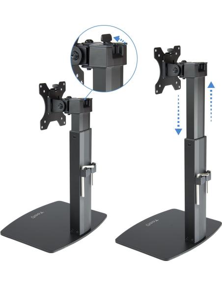 TooQ DB1732TN-B Soporte de Mesa para Monitor/TV 17"-32" Máx. 7Kg Negro