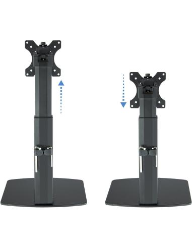 TooQ DB1732TN-B Soporte de Mesa para Monitor/TV 17"-32" Máx. 7Kg Negro