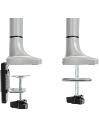 TooQ DB3132TNR-S Soporte Monitor Giratorio de 2 Brazos para Pantallas 13"-32" Máx. 18 Kg Gris