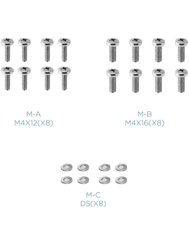 TooQ DB3132TNR-S Soporte Monitor Giratorio de 2 Brazos para Pantallas 13"-32" Máx. 18 Kg Gris