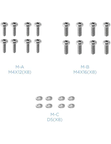 TooQ DB3132TNR-S Soporte Monitor Giratorio de 2 Brazos para Pantallas 13"-32" Máx. 18 Kg Gris