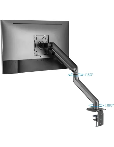 TooQ DB4032TNR-G Soporte de Mesa para Monitor/TV 17"-32" Máx. 9Kg Negro