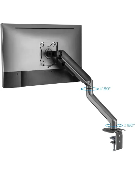 TooQ DB4032TNR-G Soporte de Mesa para Monitor/TV 17"-32" Máx. 9Kg Negro