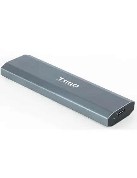 TooQ TQE-2223G Caja Externa M.2 PCIe USB-C 3.1 Gris