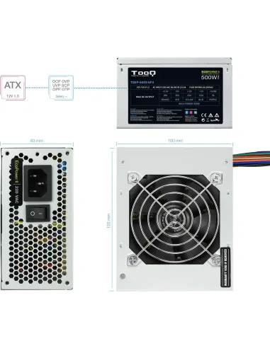 TooQ TQEP-500S-SFX 500W SFX