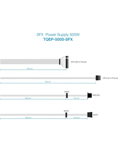 TooQ TQEP-500S-SFX 500W SFX