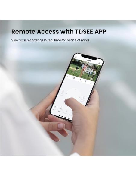 Tenda N6P-4H Videograbador 4K PoE