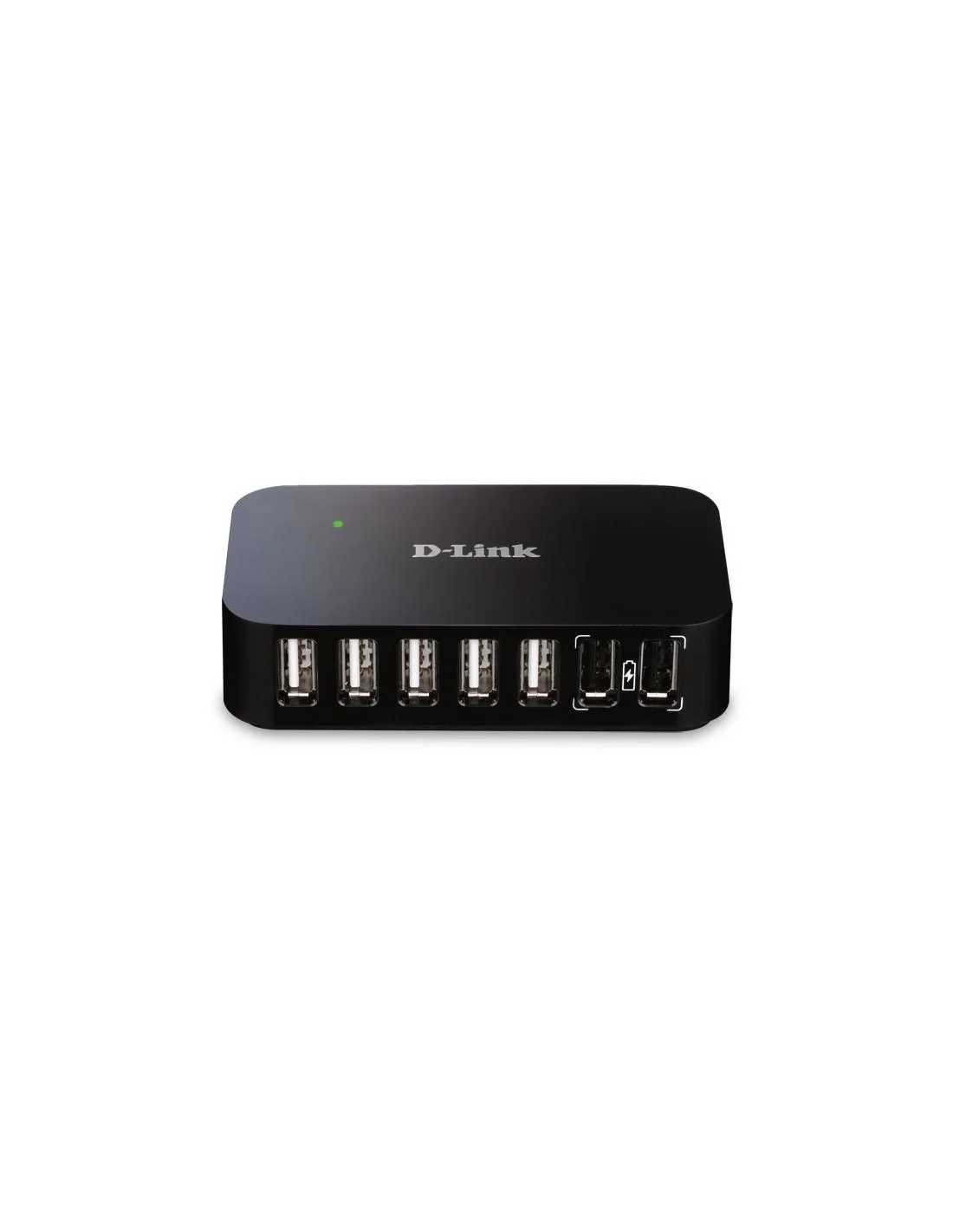 D-Link DUB-H7 Hub USB-A/USB-B 7 Puertos Negro