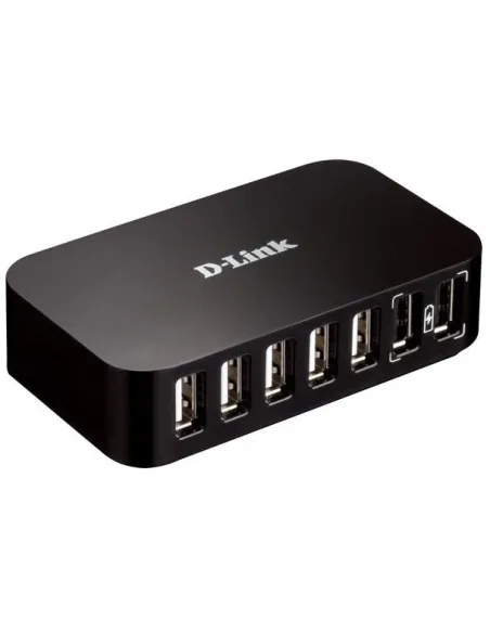 D-Link DUB-H7 Hub USB-A/USB-B 7 Puertos Negro