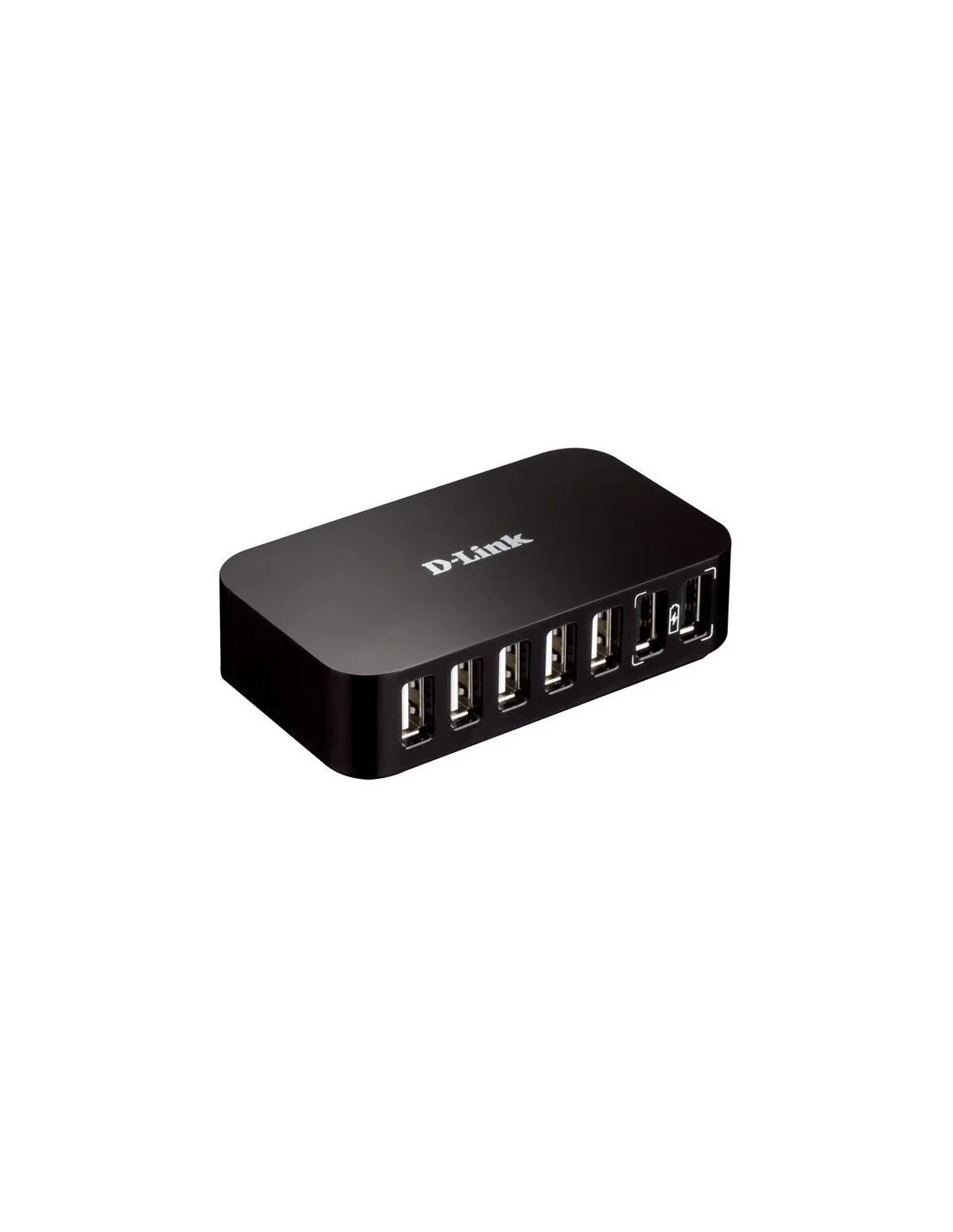 D-Link DUB-H7 Hub USB-A/USB-B 7 Puertos Negro