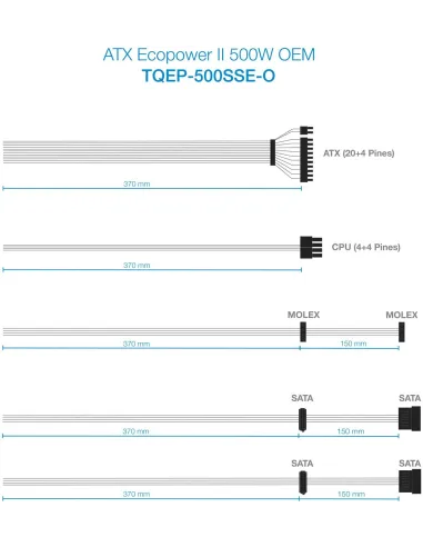 TooQ TQEP-500SSE-O 500W