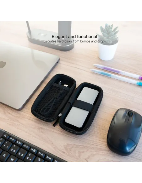 TooQ TQBC-M201B Funda Para Caja Externa M.2 Negro