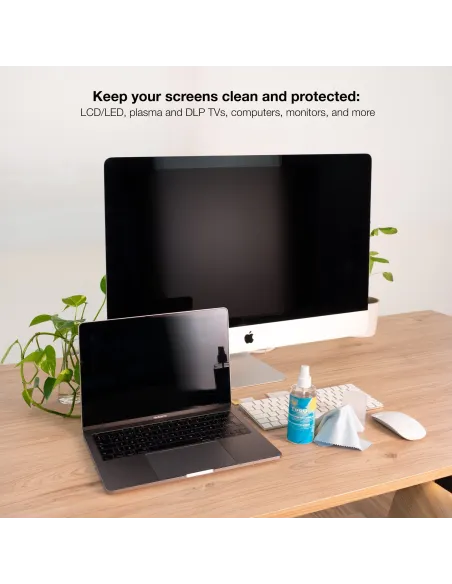 TooQ TQSC0016 Kit Limpiador de Pantallas Spray 150ml + Paño Microfibra