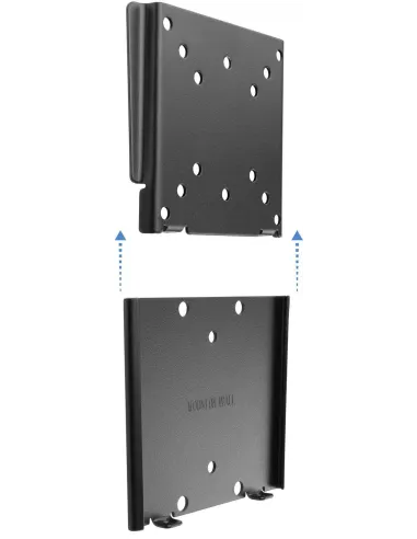 TooQ LP1023F-B Soporte de Pared Fijo para Monitor/TV 10"-23" Máx. 30Kg Negro