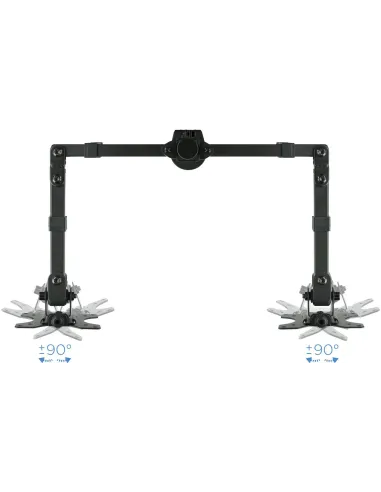 TooQ DB1232TN-B Soporte de Mesa para 2 Pantallas Monitor/TV 13 - 32" Máx. 8Kg por Brazo