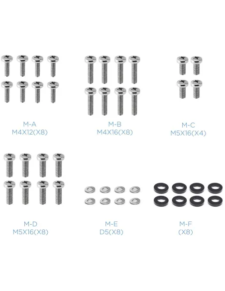 TooQ DB1232TN-B Soporte de Mesa para 2 Pantallas Monitor/TV 13 - 32" Máx. 8Kg por Brazo