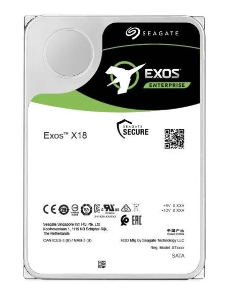 Seagate Exos Enterprise X18 3.5" 18TB SATA3