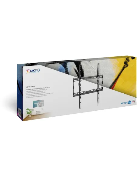 TooQ LP1070F-B Soporte de Pared para Monitor/TV 32"-70" Máx. 45Kg Negro