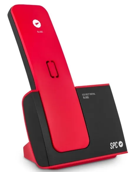 SPC DECT BLADE Teléfono Inalámbrico AG50 Rojo 2 Unidades
